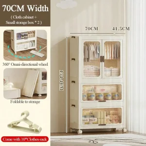 Plastic Wardrobe Closet